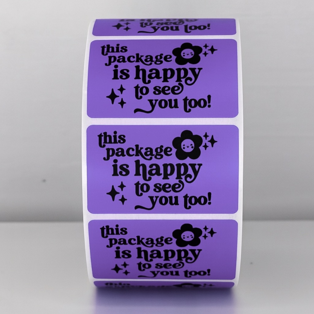 This Package Is Happy To See You Too Sticker | 8 COLORS TO CHOOSE FROM - Picture 4 of 11